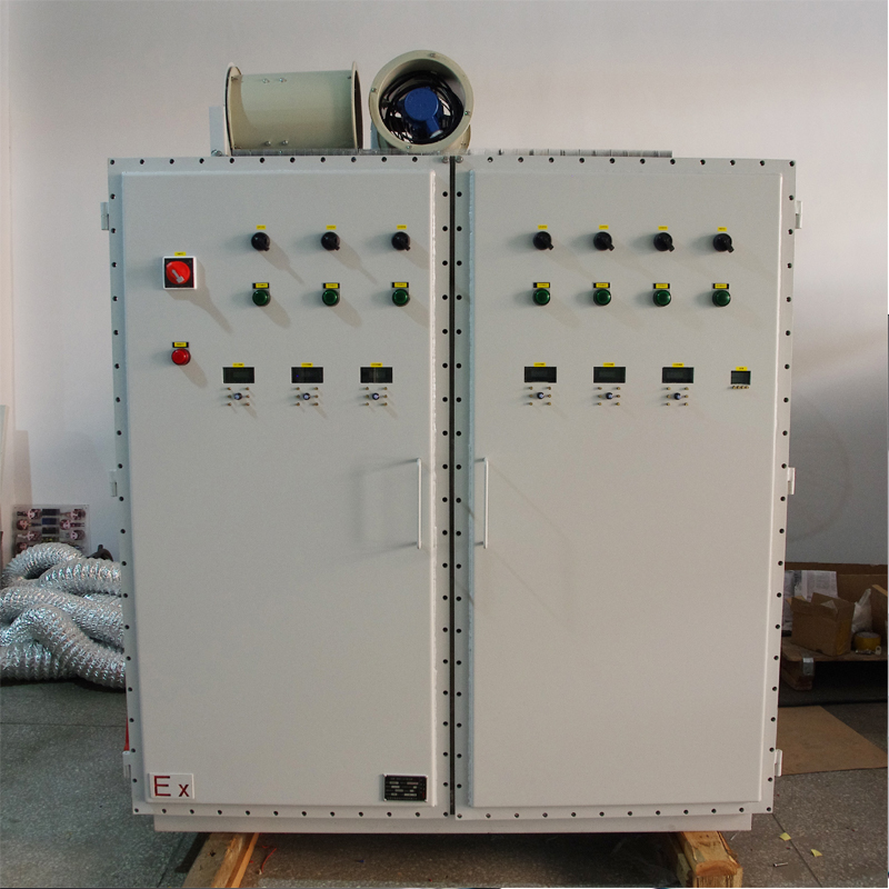 案例-UV光固化系統一拖六防爆控制電箱安裝